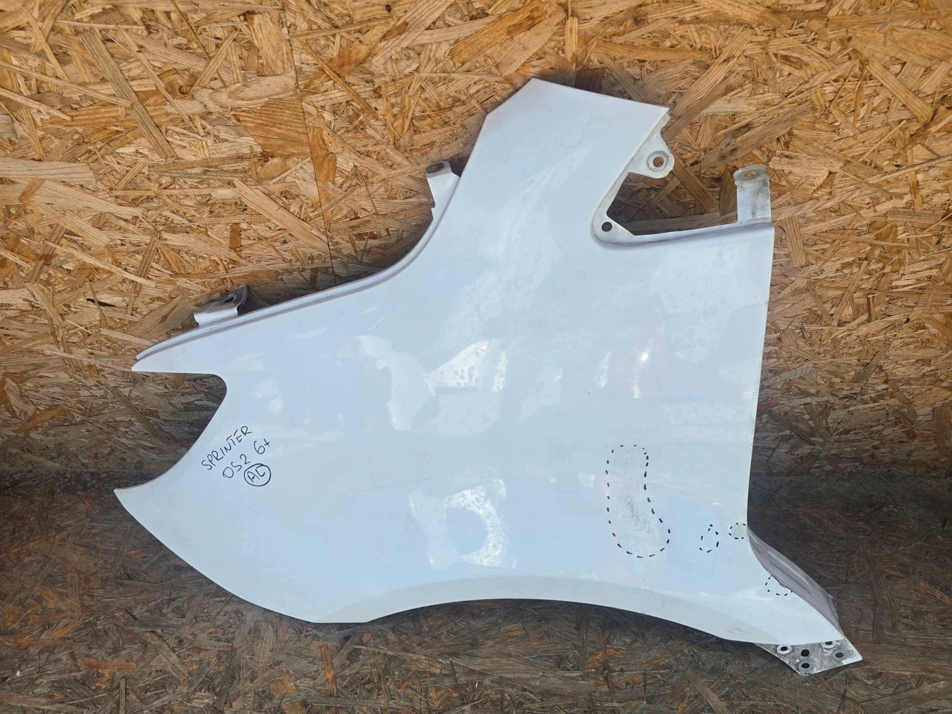 Mercedes Sprinter W907 Zijscherm Links W907, Gebruikt, Mercedes-Benz AG, Mercedes-Benz, Links