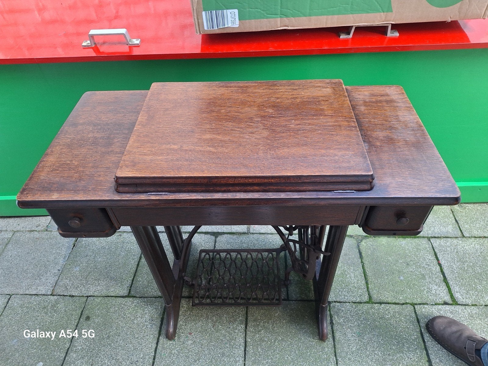 oude SINGER naaimachine, Ophalen of Verzenden