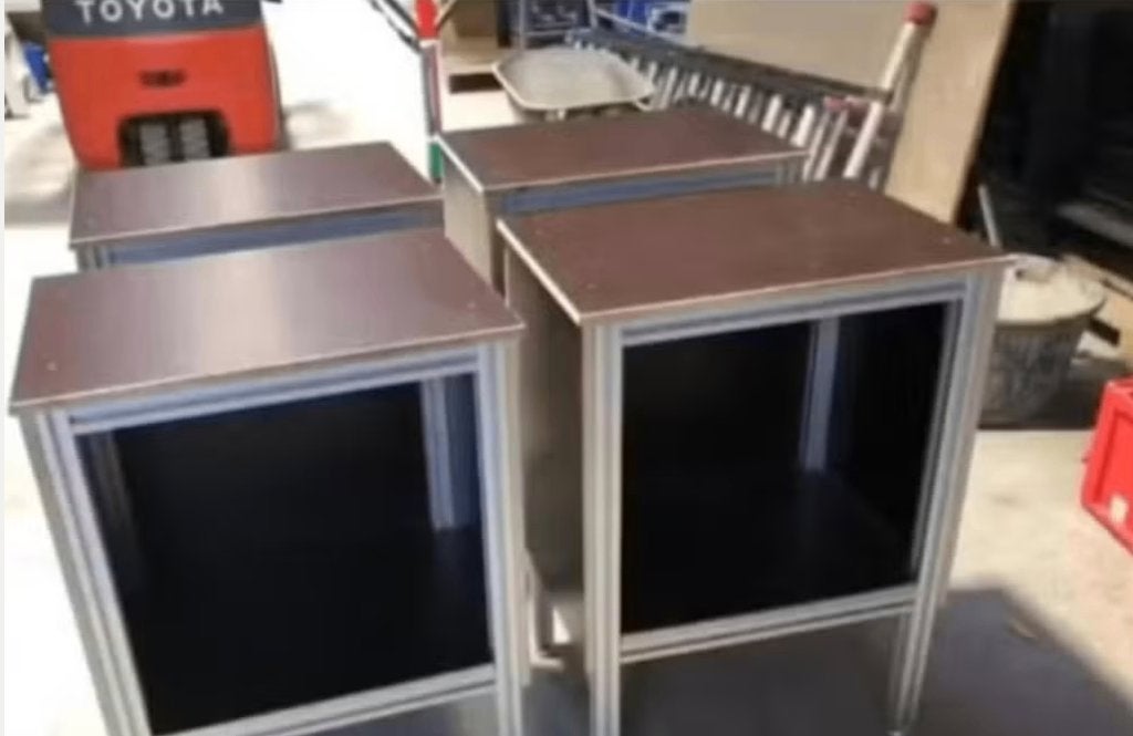 compacte werkbanken/ machinetafel, Enlèvement, Utilisé