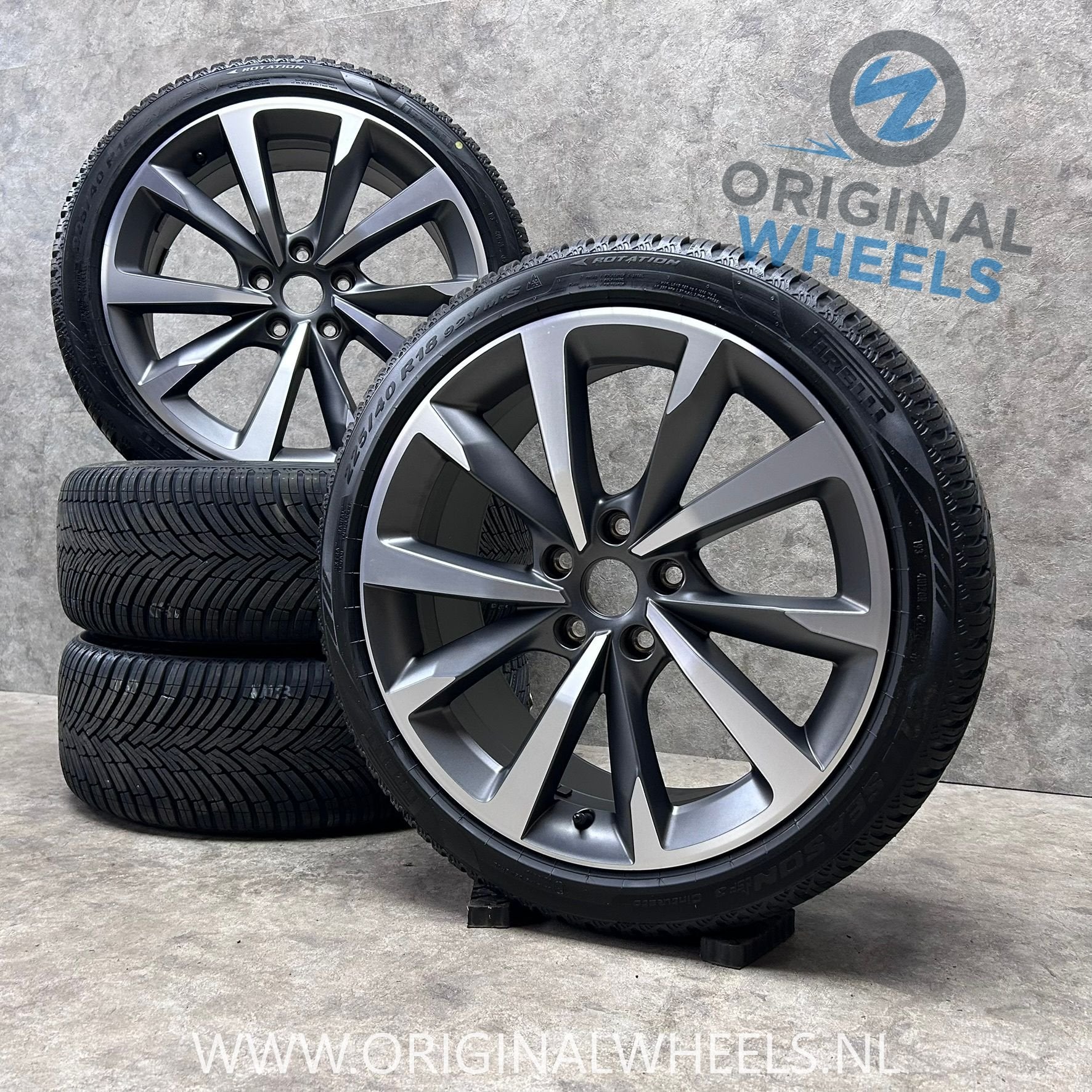 ✅18 inch originele velgen + ☀️ of ❄️ banden Seat Cupra Leon, Auto-onderdelen, 18 inch, -, -, Banden en Velgen