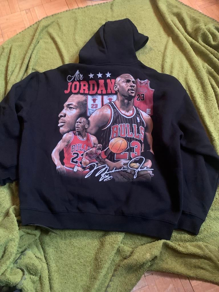 Michael jordan hoodie Jordan, Verzenden, Nieuw, Maat 56/58 (XL), Zwart