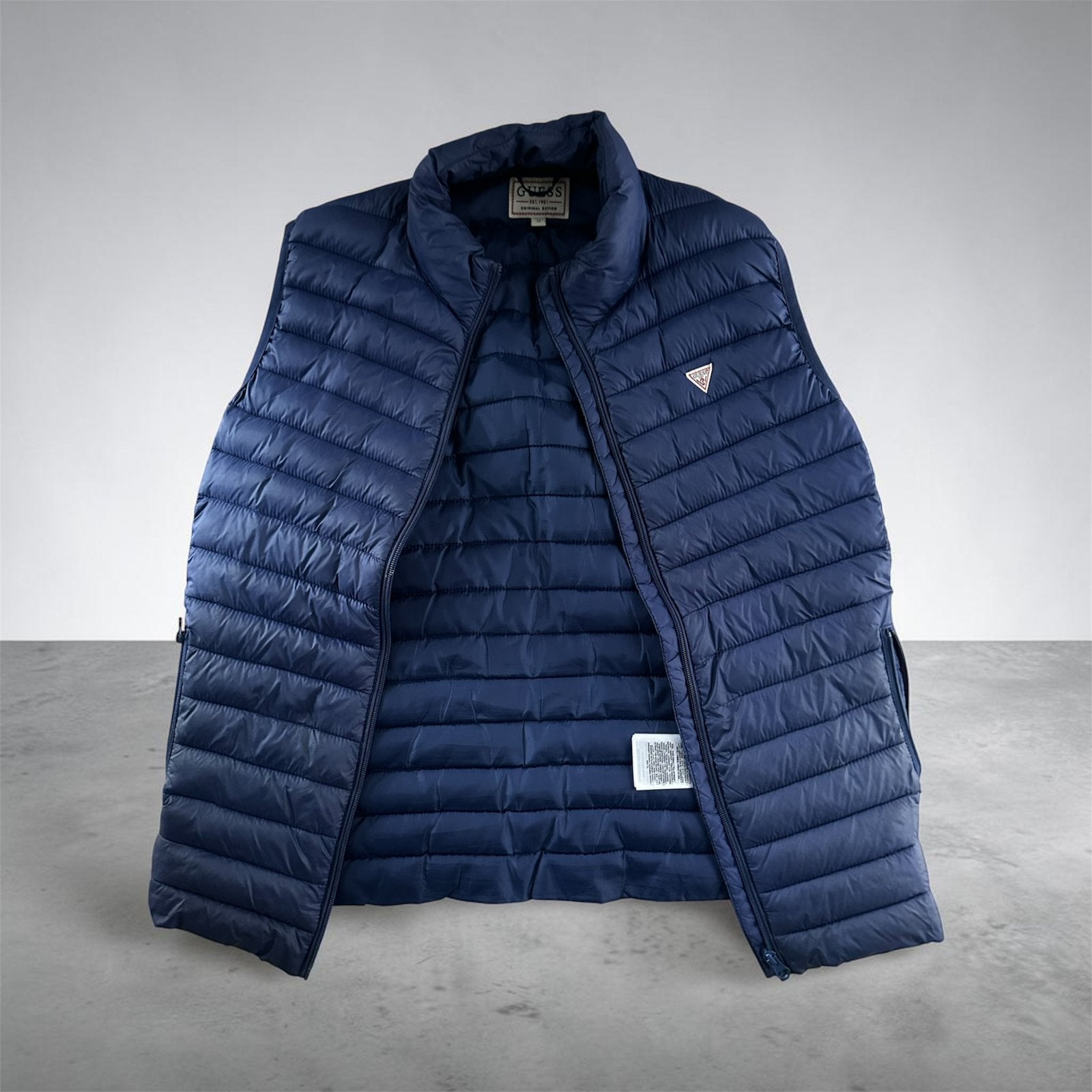 Veste sans manche guess bleu, Vêtements | Hommes, Blousons sans Manches, Envoi, Comme neuf, Bleu