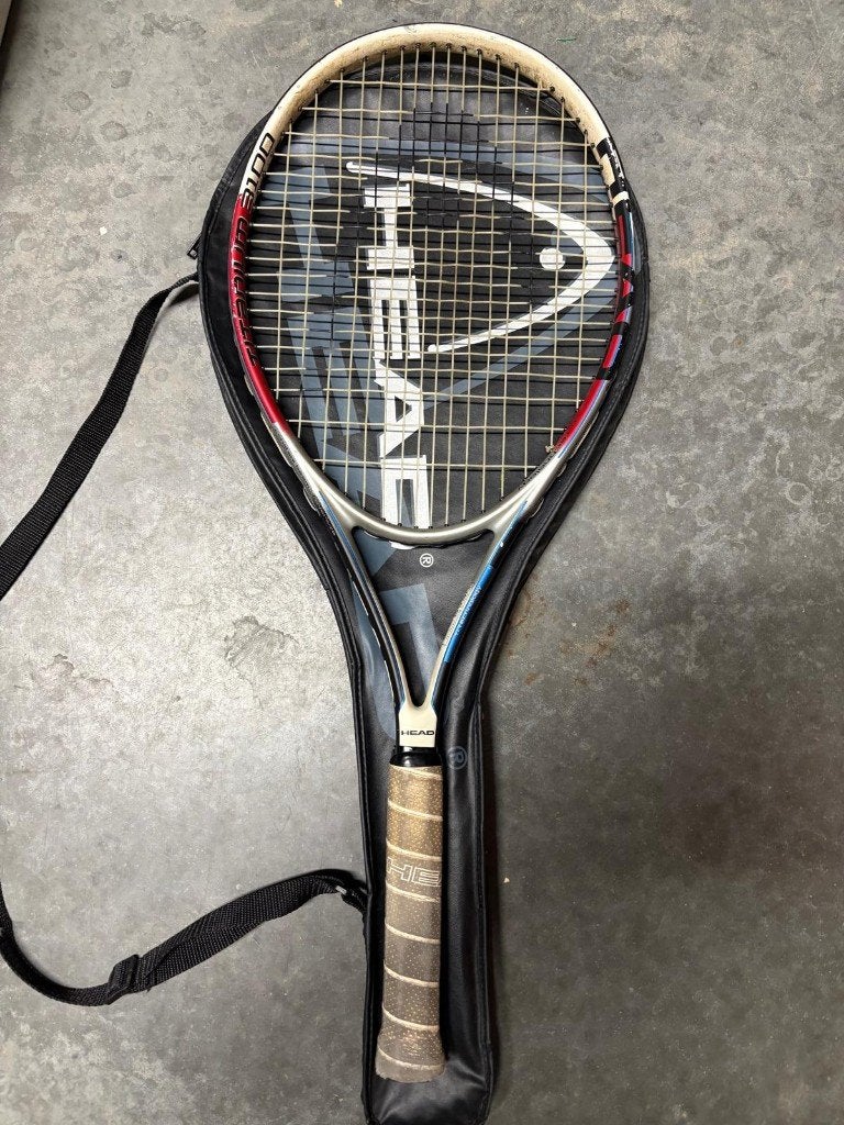 Raquette de tennis dans un sac à main, Enlèvement ou Envoi, Utilisé, Head