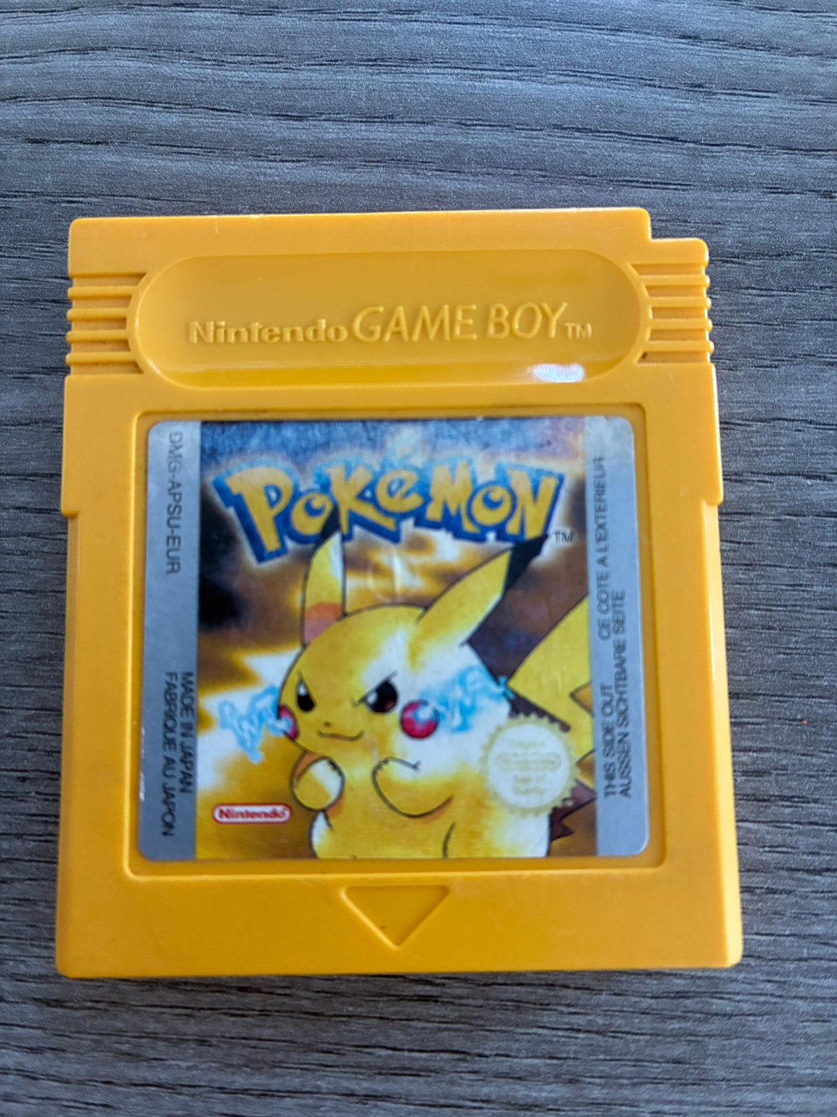 Pokemon Yellow GameBoy original, Games en Spelcomputers, Ophalen, Zo goed als nieuw