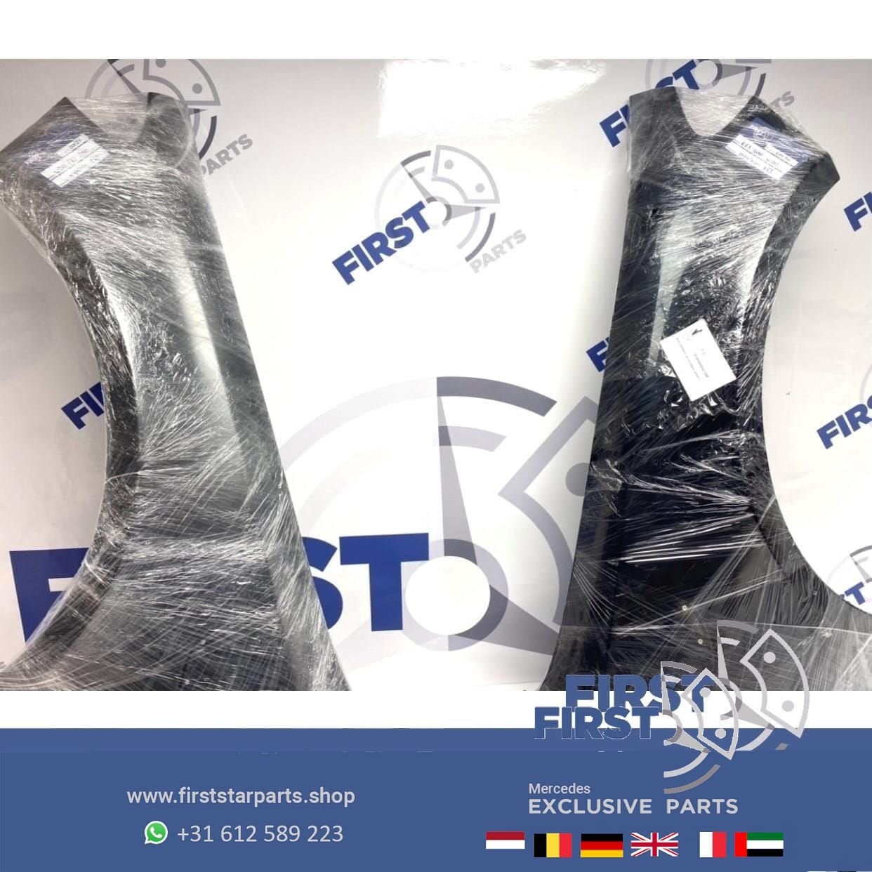 W213 S213 E63 ZIJSCHERM E63s VOORSCHERM SCHERM Mercedes E 63, Garde-boue, Utilisé, -, Gauche