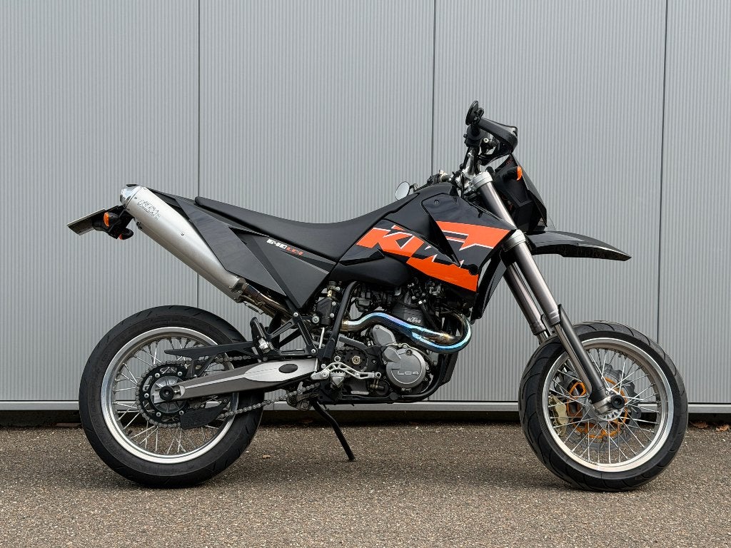 KTM 640 LC4 Supermoto, Motoren, Motorrijbewijs A, Bedrijf, Meer dan 35 kW, 625 cc