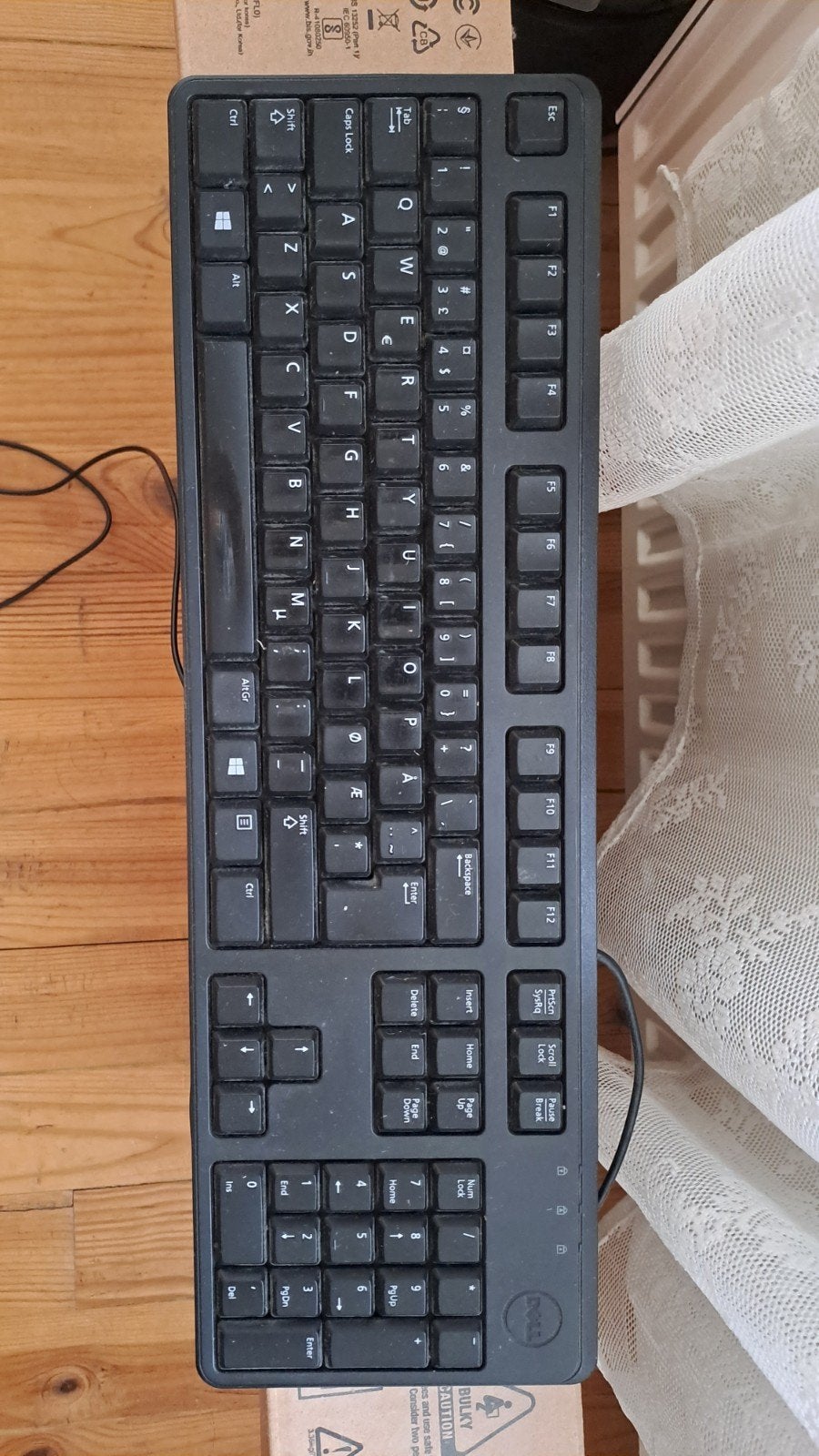 Clavier DELL - jamais utilisé, Enlèvement, Azerty, Filaire, Pavé numérique