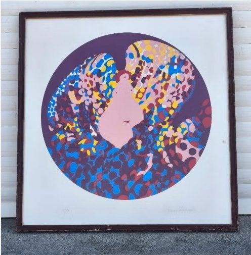 Lithographie signe Anne chernow, Enlèvement ou Envoi, Lithographie