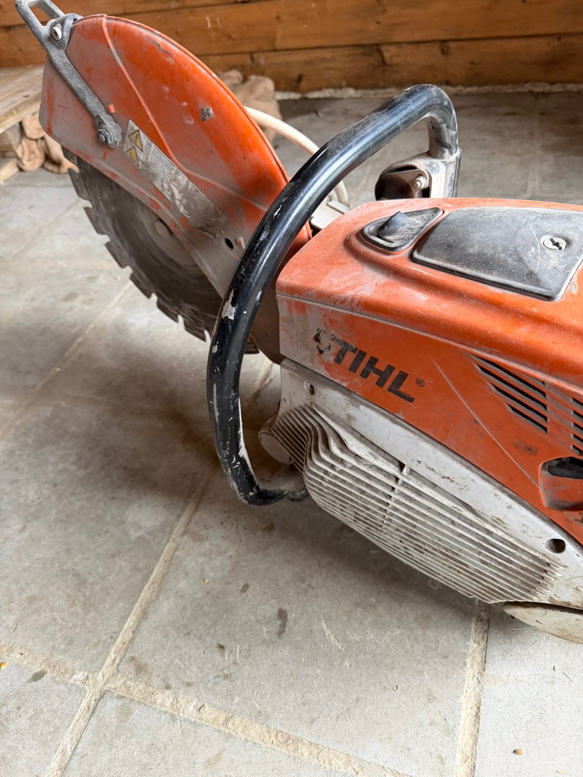 Disqueuse thermique stihl, Jardin & Terrasse, Enlèvement ou Envoi, Utilisé