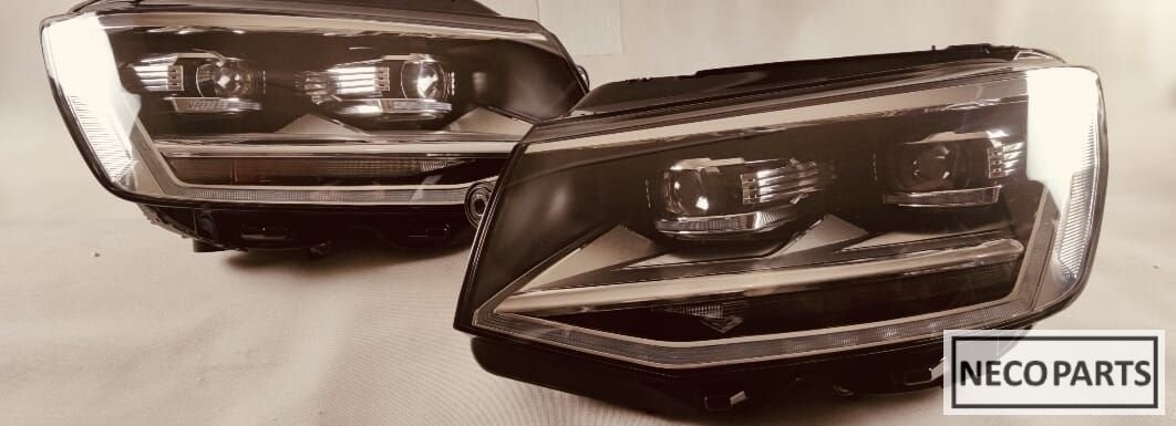 VW T6 TRANSPORTER MULTIVAN VOL LED KOPLAMPEN COMPLEET, Volkswagen, -, Utilisé, -
