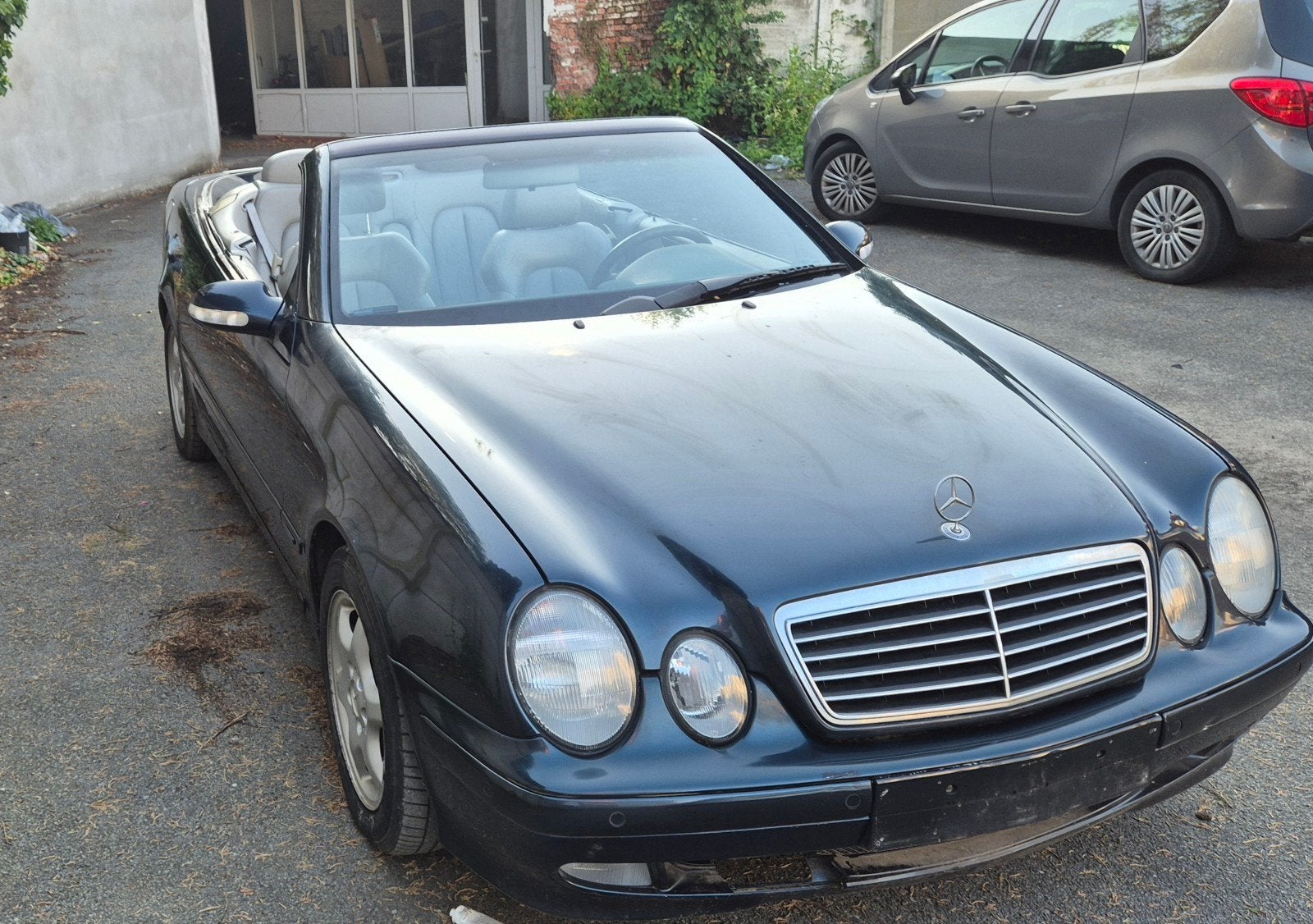 mercedes clk 200 compresor, Auto's, Automaat, Overige kleuren, Cabriolet, 120 kW