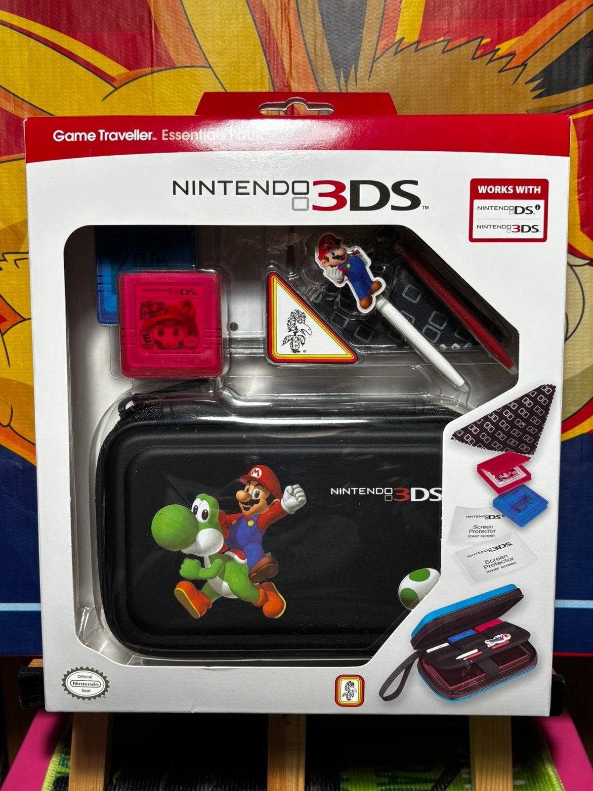 Pack d'accessoires Nintendo 3DS Mario Yoshi Game Traveller, Enlèvement ou Envoi, Neuf, 3DS