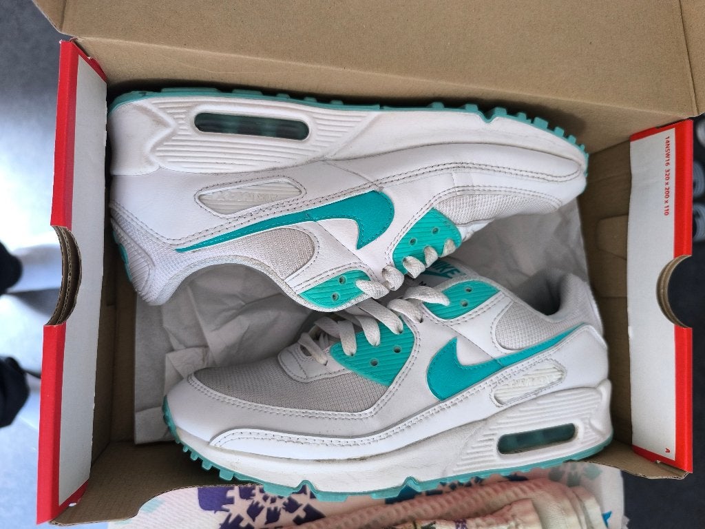 Nike air Max 90 hyper jade taille 41 comme neuf authentique, Vêtements | Hommes, Chaussures, Enlèvement, Comme neuf, Baskets