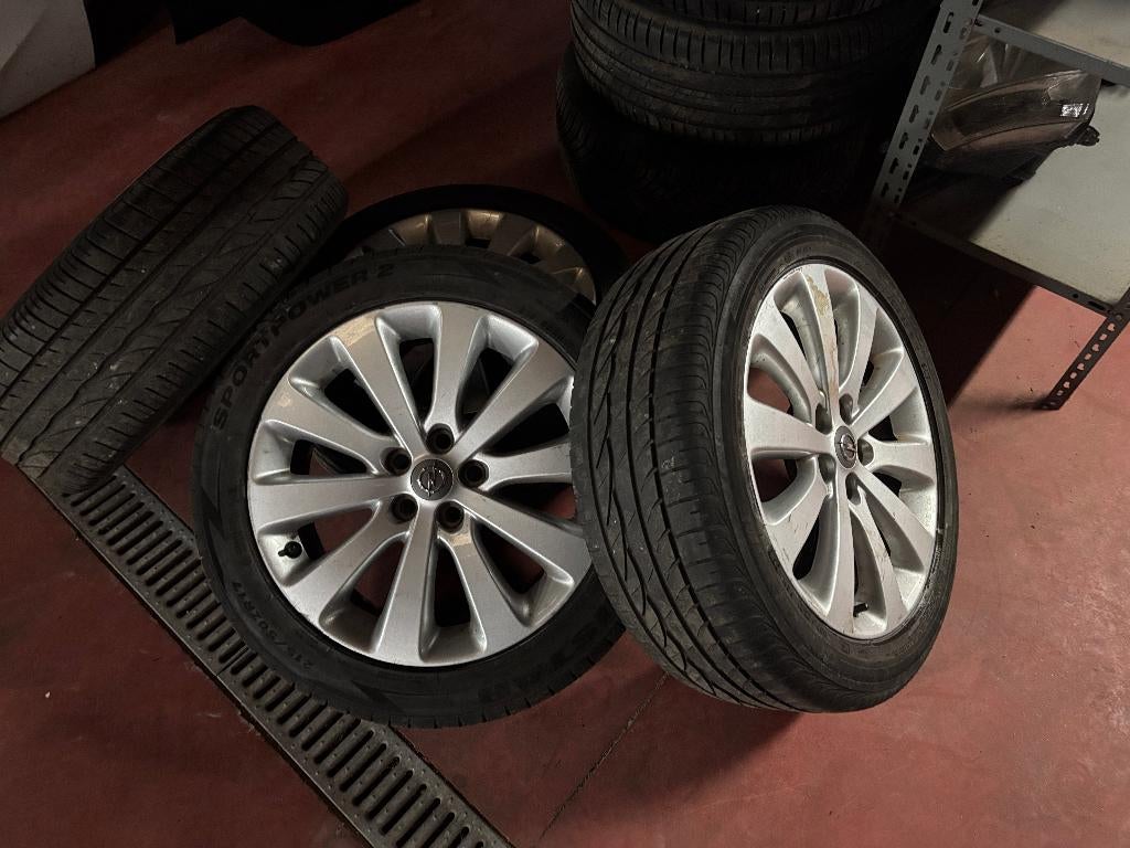 4 JANTES 17" OPEL ASTRA J, RUE BRIGADE PIRON 307, Enlèvement, Utilisé, Garage_bila@yahoo.fr