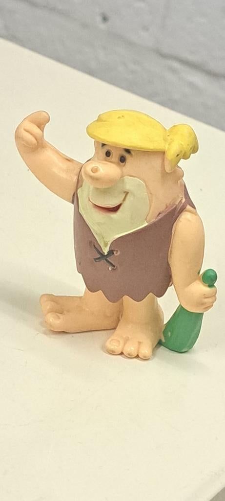 vintage Barney Rubble actiefiguur uit  1990, miniland, Ophalen of Verzenden