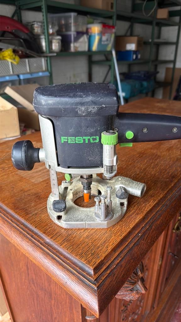 Bovenfrees festo, Bricolage & Construction, Outillage | Fraiseuses, Enlèvement, Comme neuf, Routeur