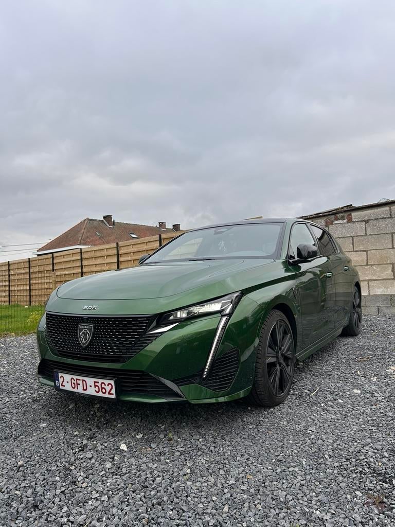Peugeot 308 GT line groen, 1363 kg, Bedrijf, 5 zetels, Stoelmassage