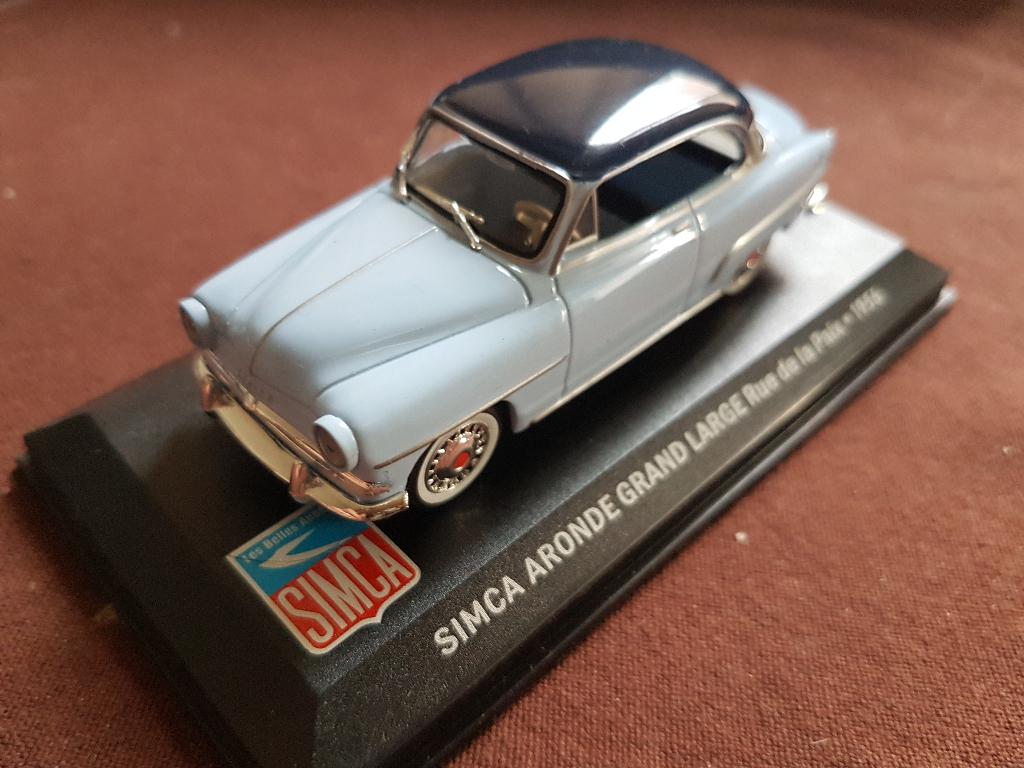 Simca aronde Grand large rue de la paix 1954, Enlèvement ou Envoi, Neuf, Voiture