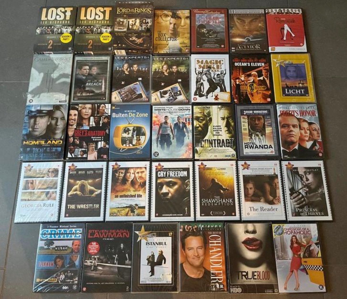 34 nieuwe DVD’s series en films allemaal nog geseald, Ophalen, Nieuw in verpakking