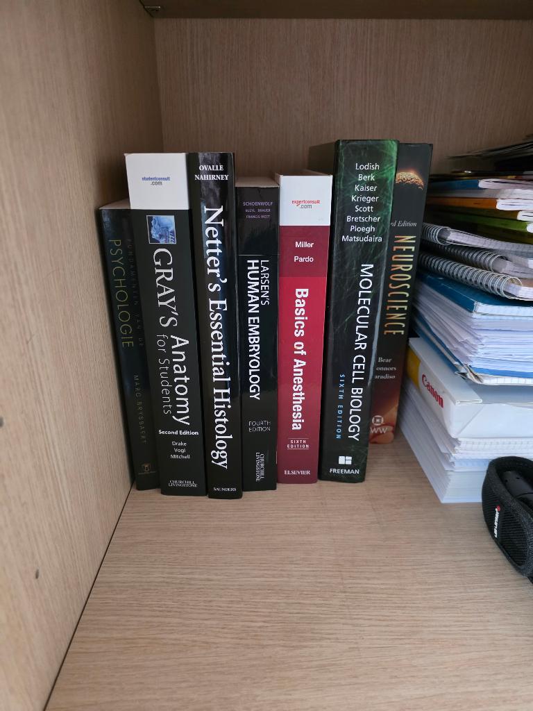 Collectie medische boeken geneeskunde – Sobotta, Gray’s,..., Boeken, Ophalen, Zo goed als nieuw, Diverse auteurs, Natuurwetenschap