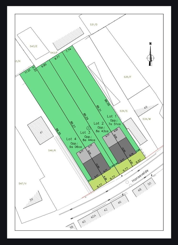 Bouwgrond, Immo, Zele Oost-Vlaanderen, Verkoop zonder makelaar, 500 tot 1000 m²