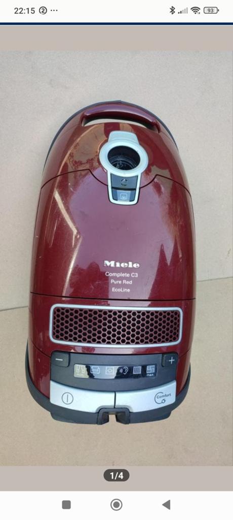 Aspirateur Miele C3, Enlèvement, Miele