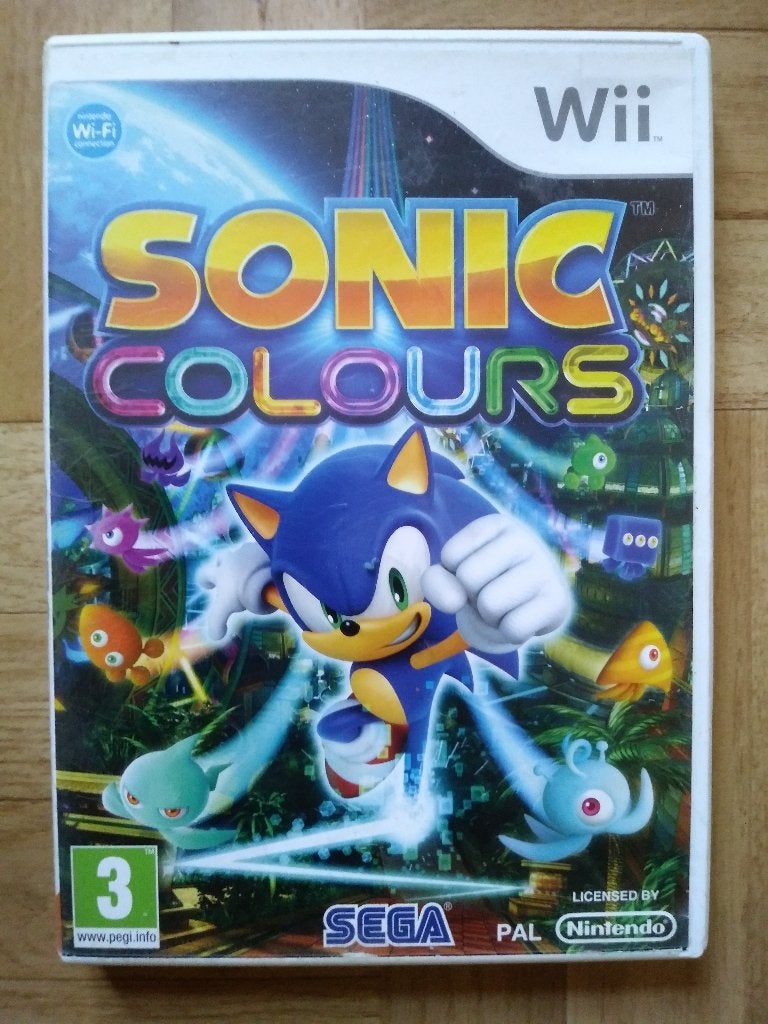 Sonic Colours, jeu fantastique, rapide et coloré, Consoles de jeu & Jeux vidéo, Enlèvement ou Envoi, 2 joueurs, Aventure et Action