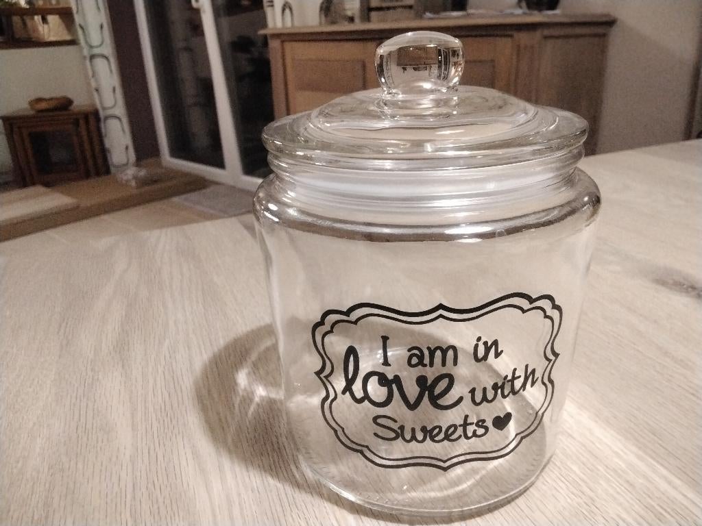 4 bocaux hermétiques, Enlèvement, Utilisé, Verre