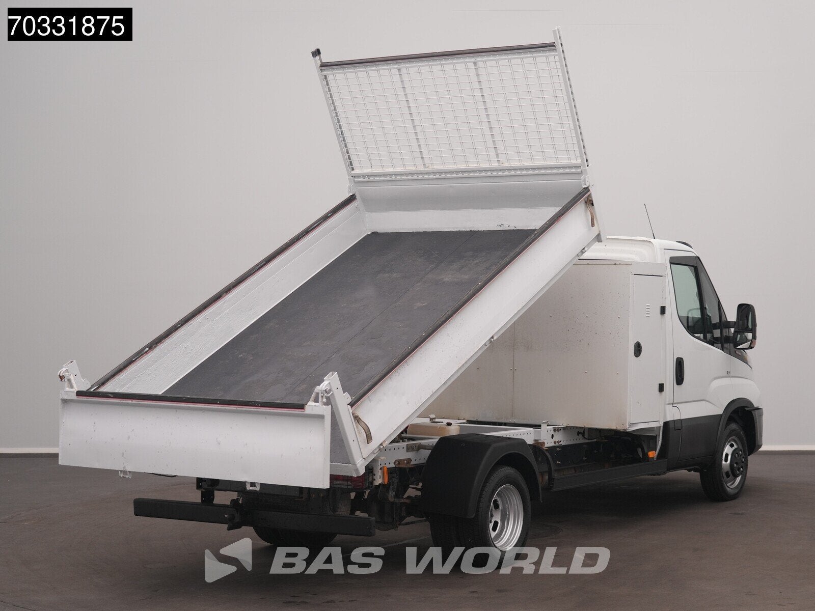 Iveco Daily 35C16 3.0L Kipper met Kist Dubbellucht 3,5t Trek, Achat, Euro 6, Boîte manuelle, Tissu