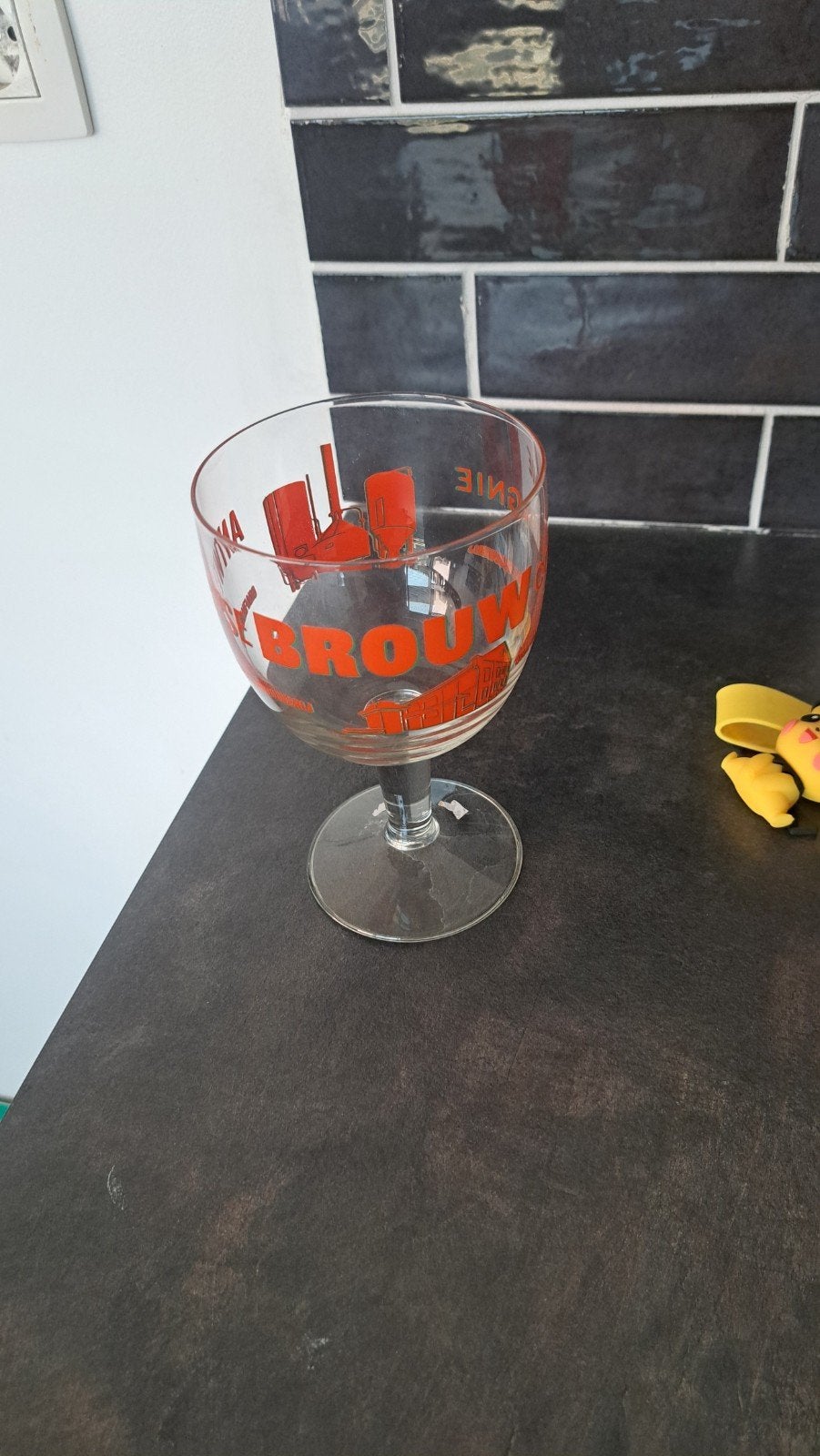 glas atwerpse brouwerij, Ophalen of Verzenden