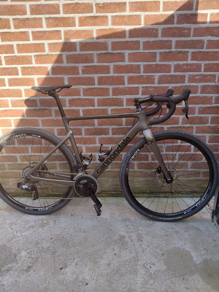 Prachtige Cannondale Supersix Evo X op gravel, Ophalen, Carbon