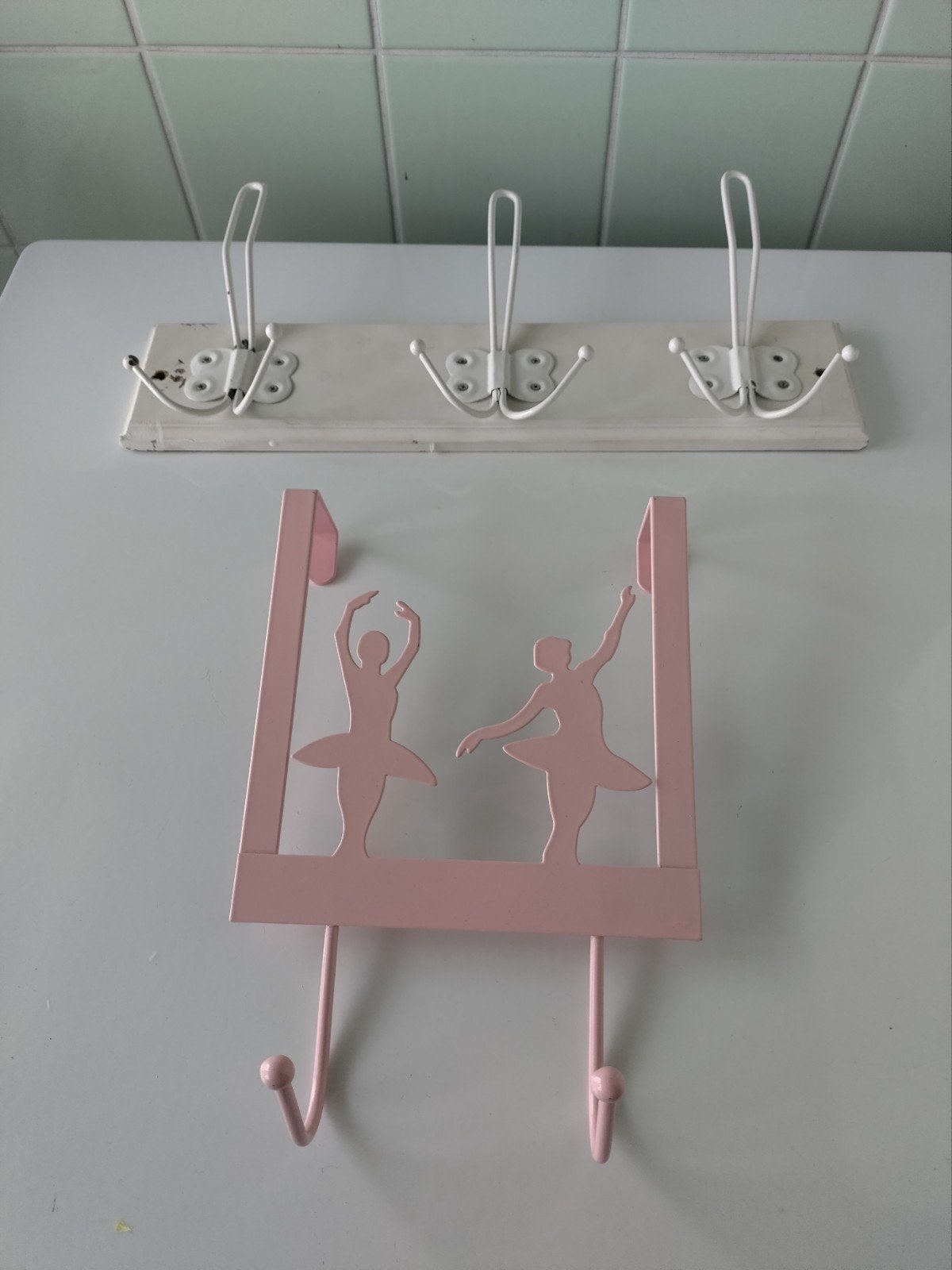 2x kapstokken modern design AFHALING LEES BESCHRIJVING, Overige materialen, Gebruikt, Minder dan 100 cm, Ophalen