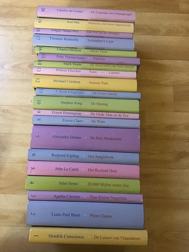 Leesboeken, Ophalen, Zo goed als nieuw