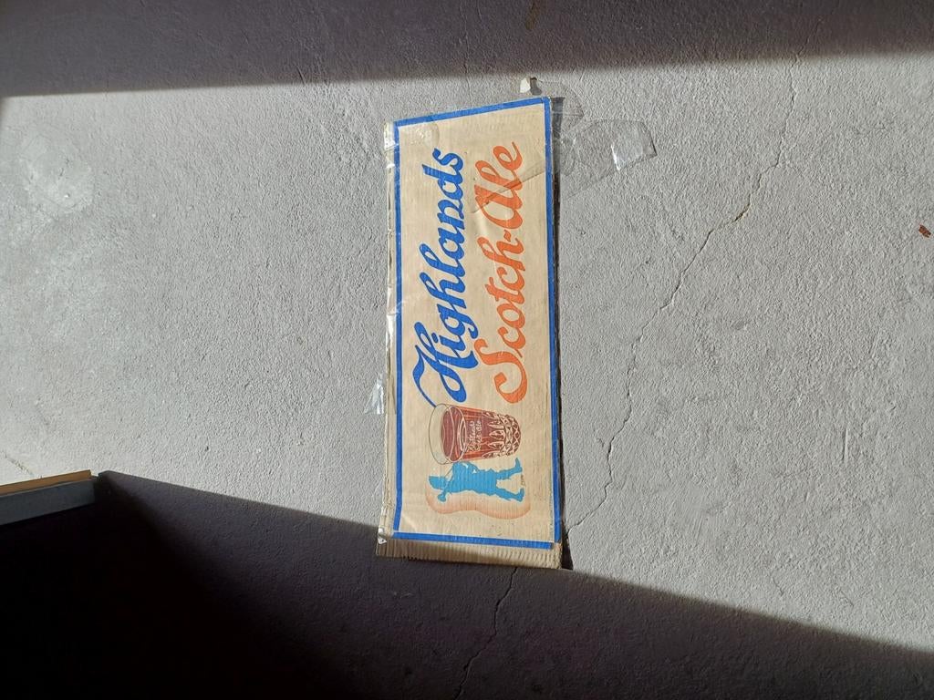 Affiche scotch-ale, Verzamelen, Merken en Reclamevoorwerpen, Ophalen of Verzenden