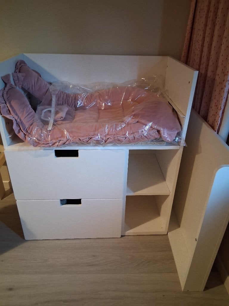 luiertafel/ bureau ikea Stuva, Kinderen en Baby's, Ophalen, Zo goed als nieuw, Commode