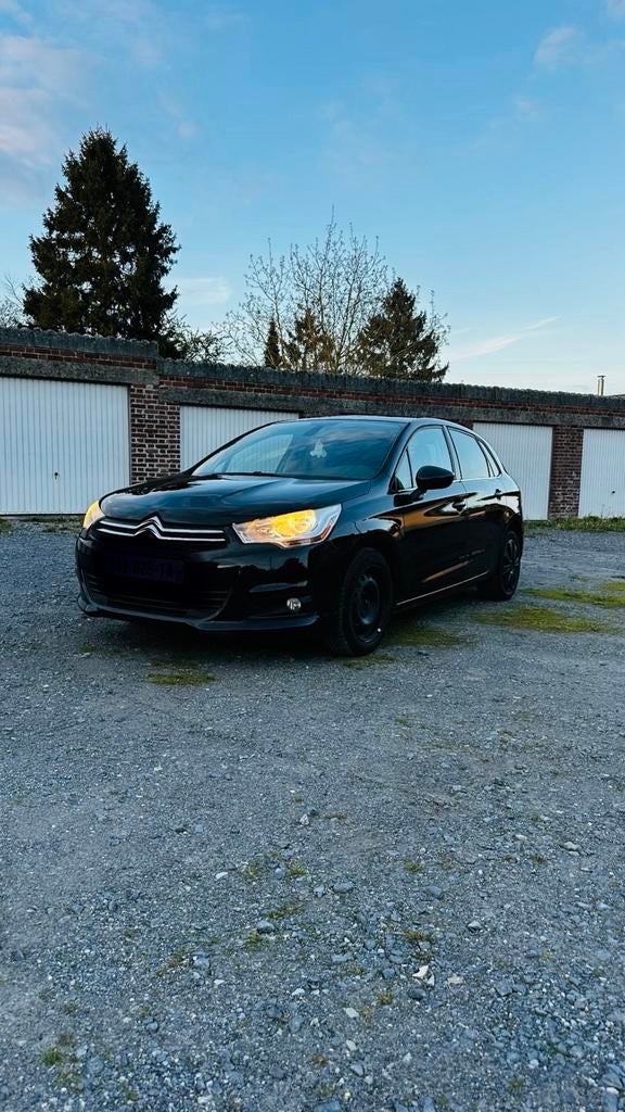 Citroën C4 1.6 hdi, Auto's, Citroën, Bluetooth, Zwart, 4 cilinders, 1 kg
