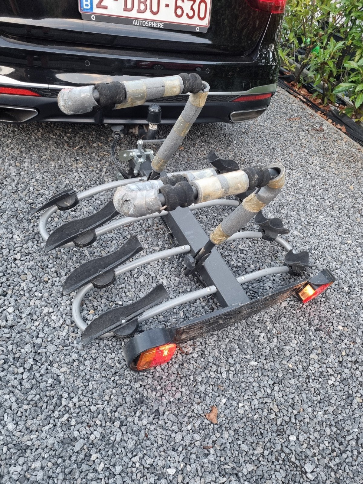 Porte-vélo Mottez 4 vélos, Autos : Divers, Porte-vélos, Enlèvement, Utilisé, Support d'attelage