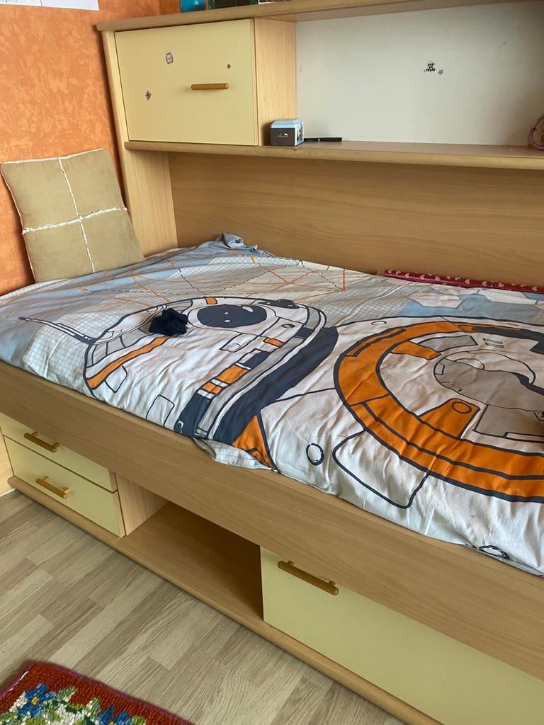 Bed, Ophalen, Gebruikt, Eenpersoons