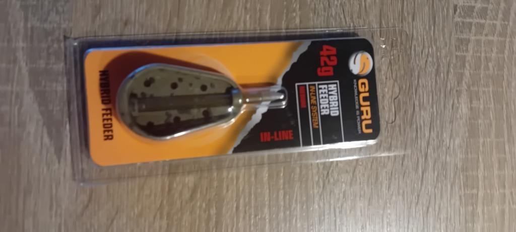 Guru  hybrid feeder 42gr, Watersport en Boten, Ophalen, Nieuw, Dobber of Lood