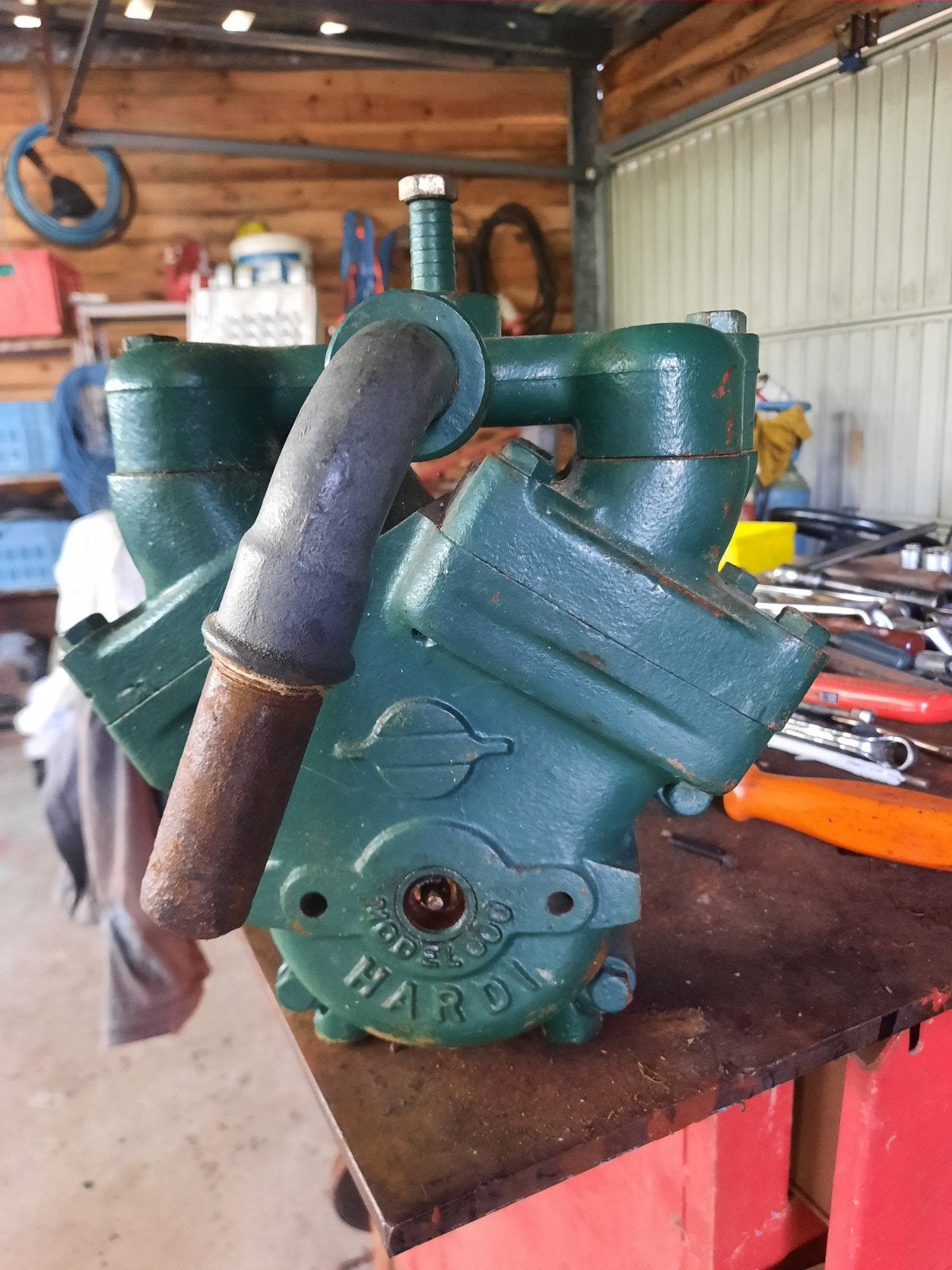 pompe pour pulverisateur hardi, Ophalen