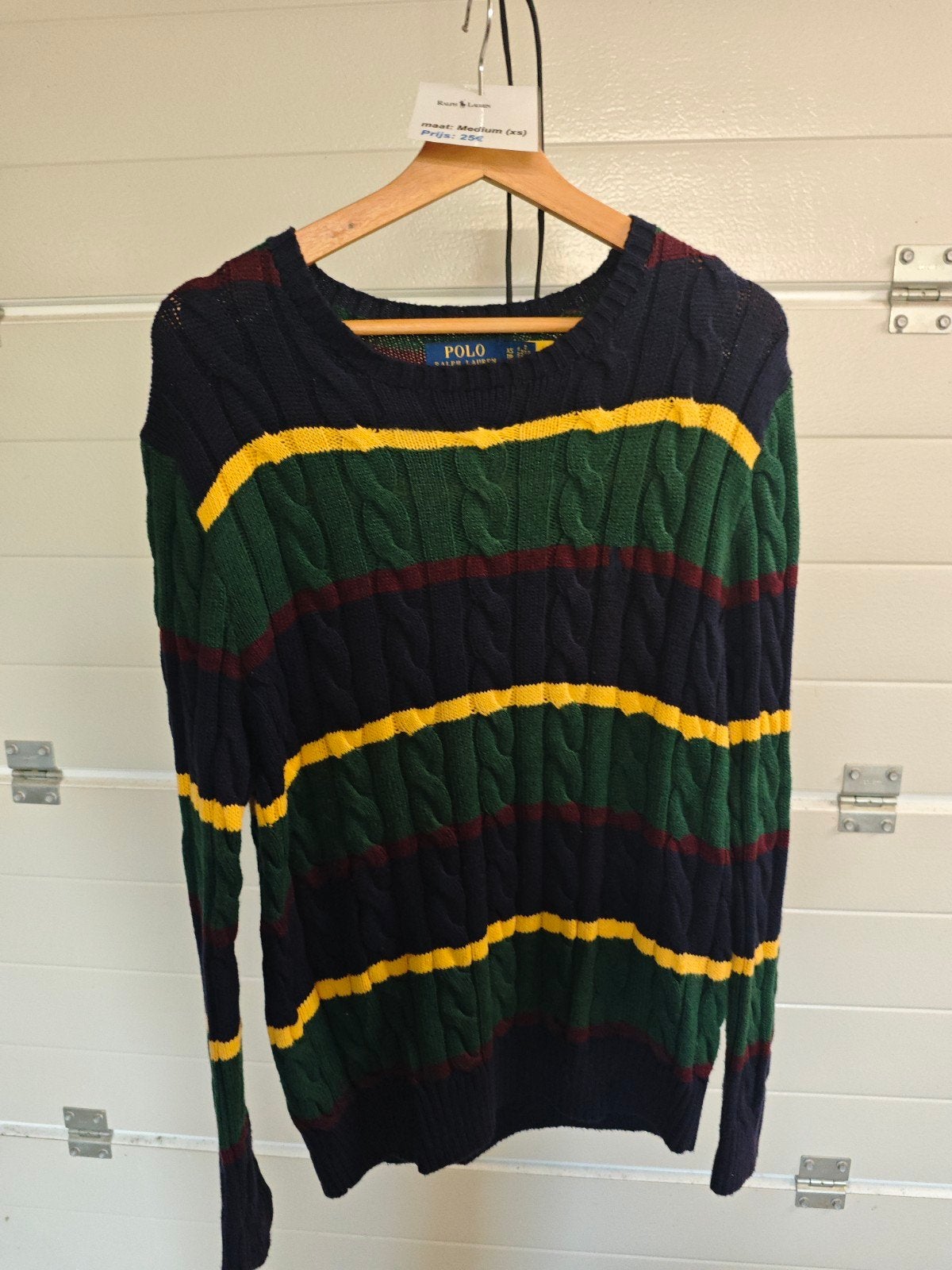 Ralph Lauren kabeltrui, gestreepte, Kleding | Heren, Ophalen