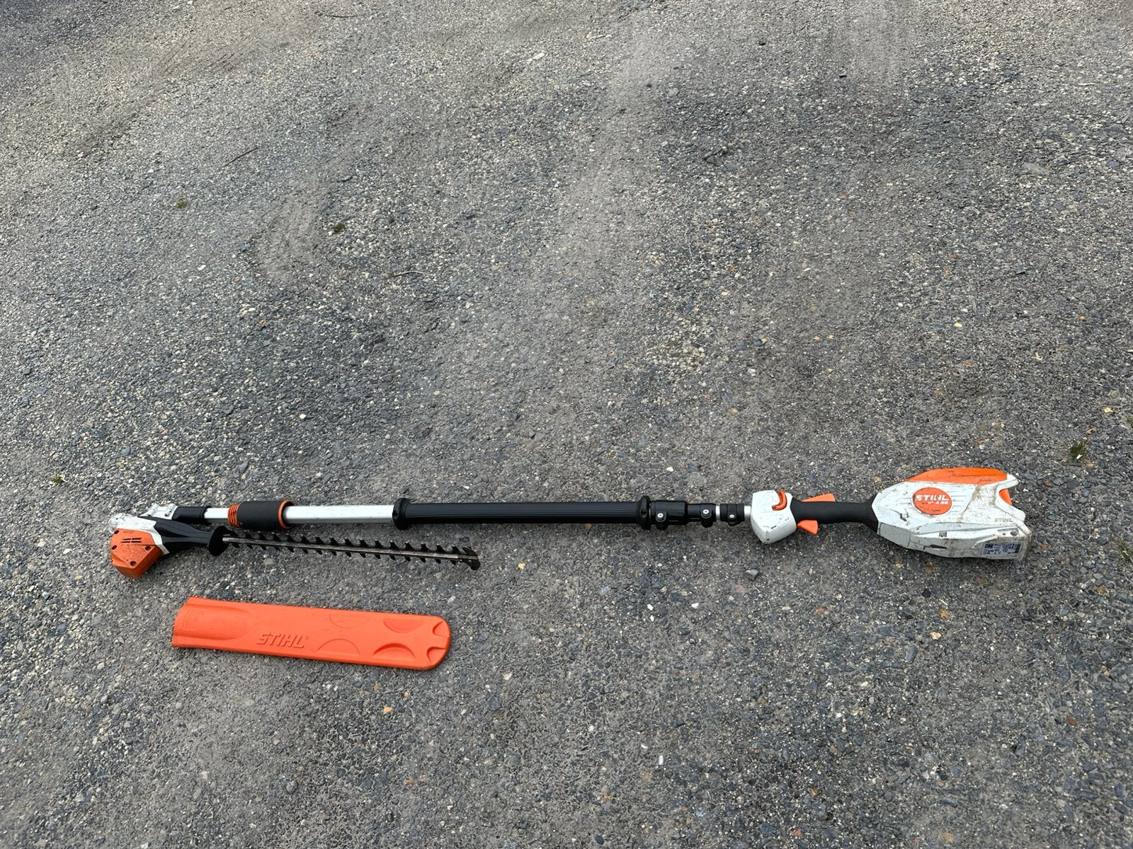 Stihl HLA 86 heggenschaarte koop., Ophalen, Gebruikt
