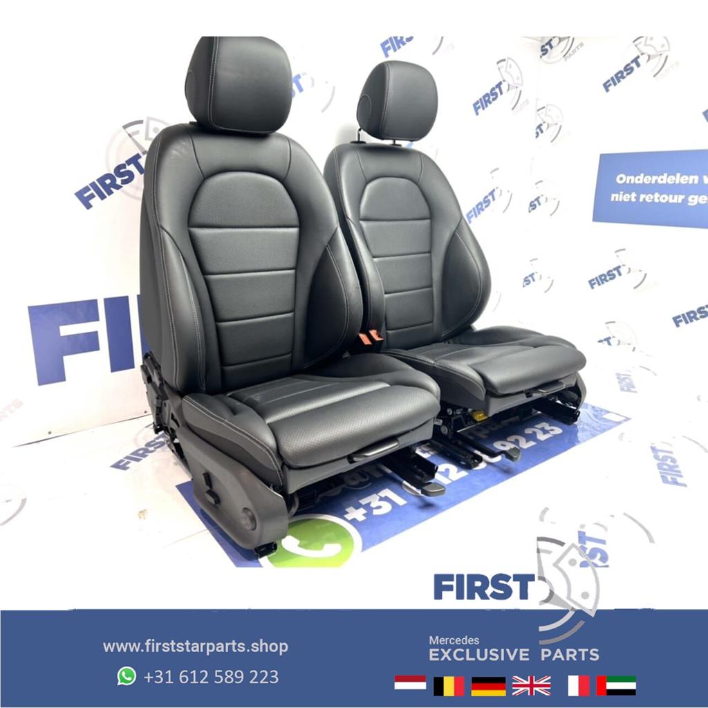 W205 AMG LINE interieur Mercedes C Klasse leer bekleding sto, Auto-onderdelen, Gebruikt, -, Ophalen of Verzenden, -