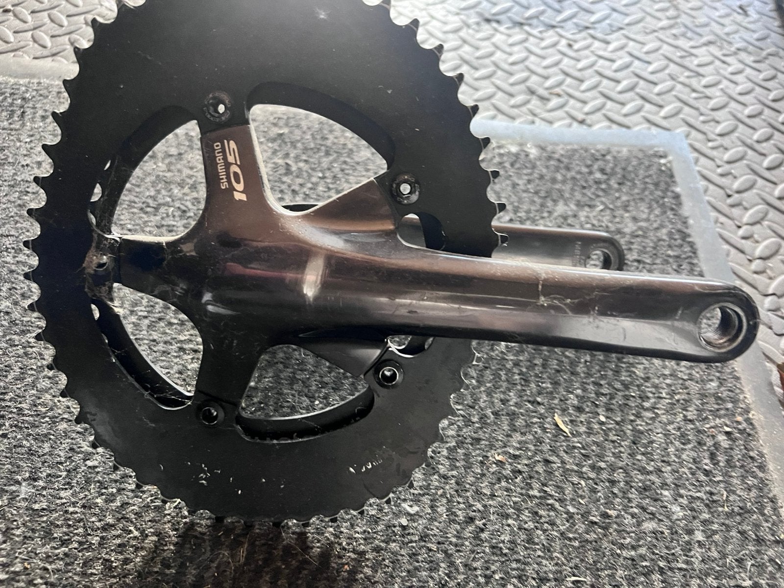 Shimano 105 trapstel, Vélos & Vélomoteurs, Pièces de cyclomoteur | Général, Envoi, Comme neuf