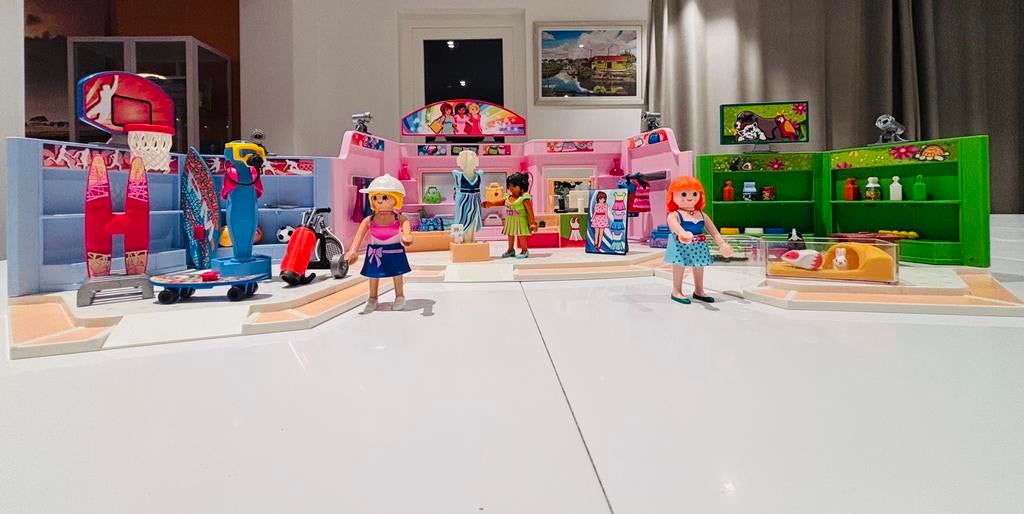 Playmobil galerie marchande, Enlèvement ou Envoi, Utilisé, Playmobil en vrac