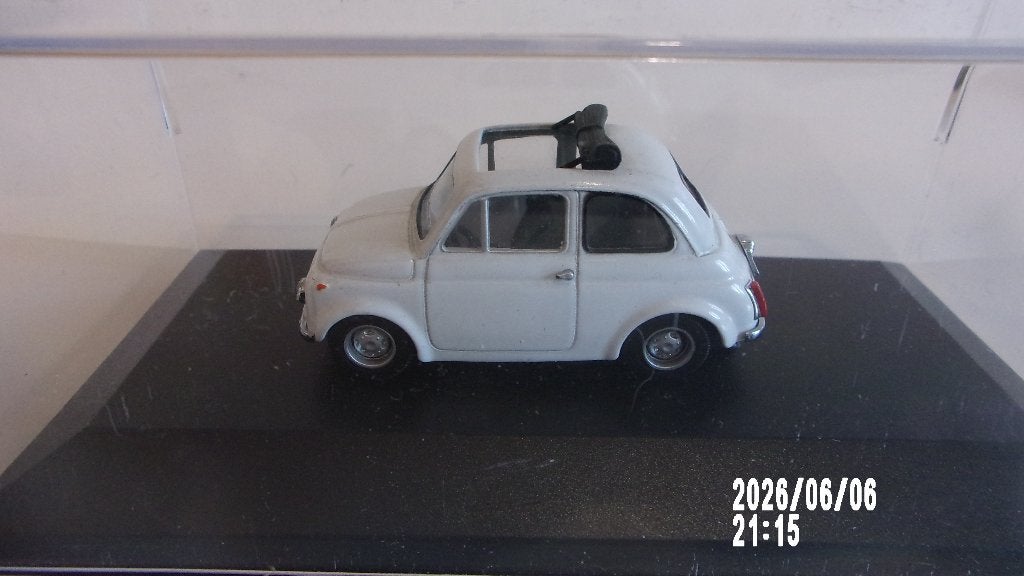 FIAT 500 DECOUVERTE.1/43 VITESSE (PORTUGAL),IMPEC,VITRINE, Ophalen of Verzenden, Zo goed als nieuw, Auto, Overige merken