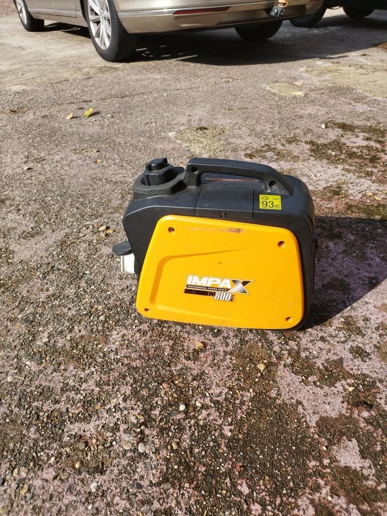generator, Doe-het-zelf en Bouw, Aggregaten, Ophalen, Gebruikt, Minder dan 5 kVA, Benzine