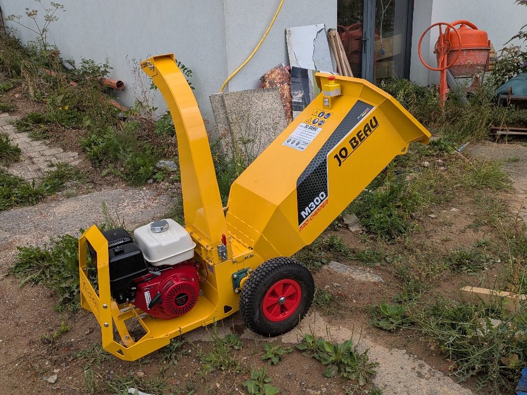 Jo Beau M300 - Zo goed als nieuw, Tuin en Terras, Hakselaars, Ophalen, Zo goed als nieuw, Benzine, Jo Beau