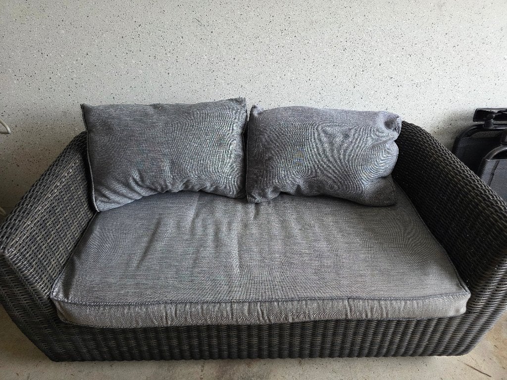 lounge, Kunststof, Gebruikt, Loungeset, Bank