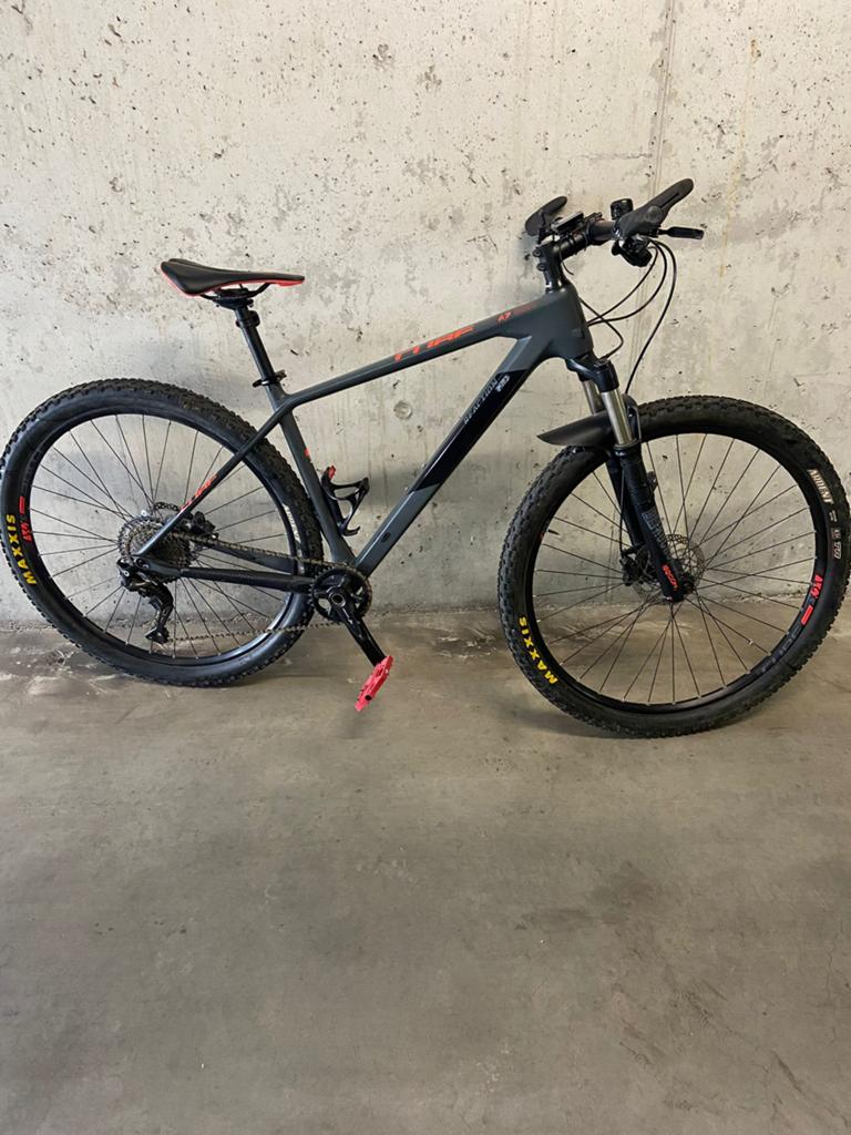 Mooie carbon MTB van Cube!, Autres marques, Enlèvement, Utilisé, Hommes